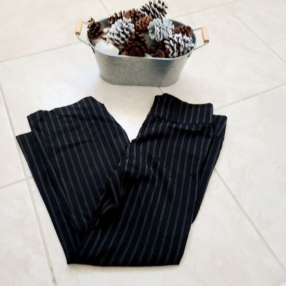 V&X juniors formal black slack pants with white stripes - Picture 13 of 16